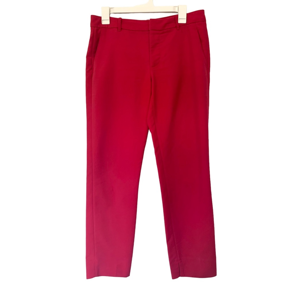 Zara Pink Pant Trousers Split Hem Size Medium